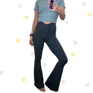 Aerie grey Flared Leggings s